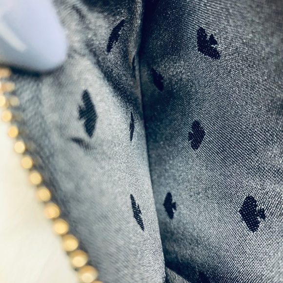 Kate Spade Black Glitter Keyring Cardholder - Picture 6 of 6